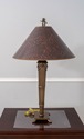 LF69469: Pair Of CHAPMAN Brass Tall Table Lamps - 