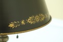 LF32046EC: Brass Dolphin Design Table Lamp w. Tole