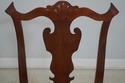 65223EC: Pair Bench Made Chippendale Mahogany Side