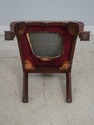 65223EC: Pair Bench Made Chippendale Mahogany Side