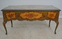 64932EC: Antique Venetian Paint Decorated Vanity O