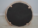 65136EC: HANCOCK & MOORE Tufted Suede Round Ottoma