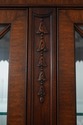 74234: HENKEL HARRIS Beveled Glass #2348 Mahogany 