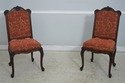 L74223: Set of 12 PAINE French Louis XV Walnut Din