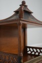 74224: Chinoiserie Decorated Pagoda Chinese Chippe
