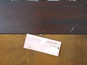 74234: HENKEL HARRIS Beveled Glass #2348 Mahogany 