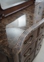 74076/74227: HENREDON Marble Top Dresser w. Large 