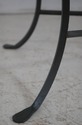 74228: Stunning Hand Painted Top Iron Base Console