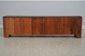 F74251: Antique 12 Drawer Oak Apothecary Cabinet