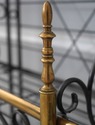 74206: CHARLESTON FORGE Iron & Brass Large Bakers 