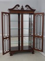74234: HENKEL HARRIS Beveled Glass #2348 Mahogany 