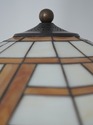 74200: STICKLEY Arts & Crafts Slag Glass Table Lam