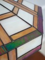 74200: STICKLEY Arts & Crafts Slag Glass Table Lam