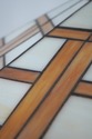 74200: STICKLEY Arts & Crafts Slag Glass Table Lam