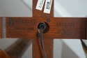 74200: STICKLEY Arts & Crafts Slag Glass Table Lam