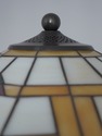 74201: STICKLEY Slag Glass Arts & Crafts Mission O