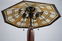 74201: STICKLEY Slag Glass Arts & Crafts Mission O