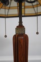74201: STICKLEY Slag Glass Arts & Crafts Mission O