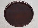L73184: BAKER Stately Homes Round Mahogany Lamp Ta