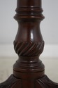 L73184: BAKER Stately Homes Round Mahogany Lamp Ta