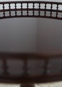 L73184: BAKER Stately Homes Round Mahogany Lamp Ta