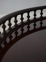 L73184: BAKER Stately Homes Round Mahogany Lamp Ta