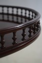 L73184: BAKER Stately Homes Round Mahogany Lamp Ta