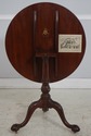 L73184: BAKER Stately Homes Round Mahogany Lamp Ta