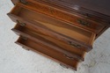L72284: BAKER Burl Walnut English Style Bachelors 