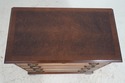 L72284: BAKER Burl Walnut English Style Bachelors 