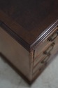 L72284: BAKER Burl Walnut English Style Bachelors 