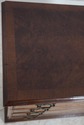 L72284: BAKER Burl Walnut English Style Bachelors 