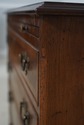 L72284: BAKER Burl Walnut English Style Bachelors 