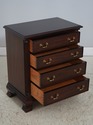 L73213: HENKEL HARRIS Mahogany 4 Drawer Bachelors 