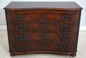 L73191: MAITLAND SMITH Burl Walnut Serpentine Ches