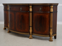 72584: EJ VICTOR Mahogany Sideboard w. Lion Head P