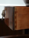 72584: EJ VICTOR Mahogany Sideboard w. Lion Head P