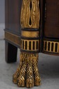 72584: EJ VICTOR Mahogany Sideboard w. Lion Head P