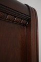72525: HENKEL HARRIS Mahogany King Size Headboard