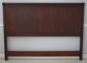 72525: HENKEL HARRIS Mahogany King Size Headboard