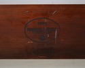 72525: HENKEL HARRIS Mahogany King Size Headboard