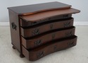L73223: MAITLAND SMITH Burl Walnut Serpentine Ches