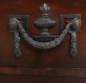 L73223: MAITLAND SMITH Burl Walnut Serpentine Ches