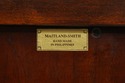 L73223: MAITLAND SMITH Burl Walnut Serpentine Ches