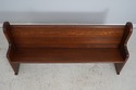 F74033: Antique Approx. 6 ft Solid Oak Church Pew