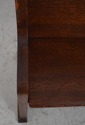 F74033: Antique Approx. 6 ft Solid Oak Church Pew