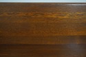 F74033: Antique Approx. 6 ft Solid Oak Church Pew