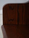 F74033: Antique Approx. 6 ft Solid Oak Church Pew