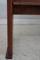 F74033: Antique Approx. 6 ft Solid Oak Church Pew