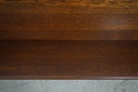 F74033: Antique Approx. 6 ft Solid Oak Church Pew